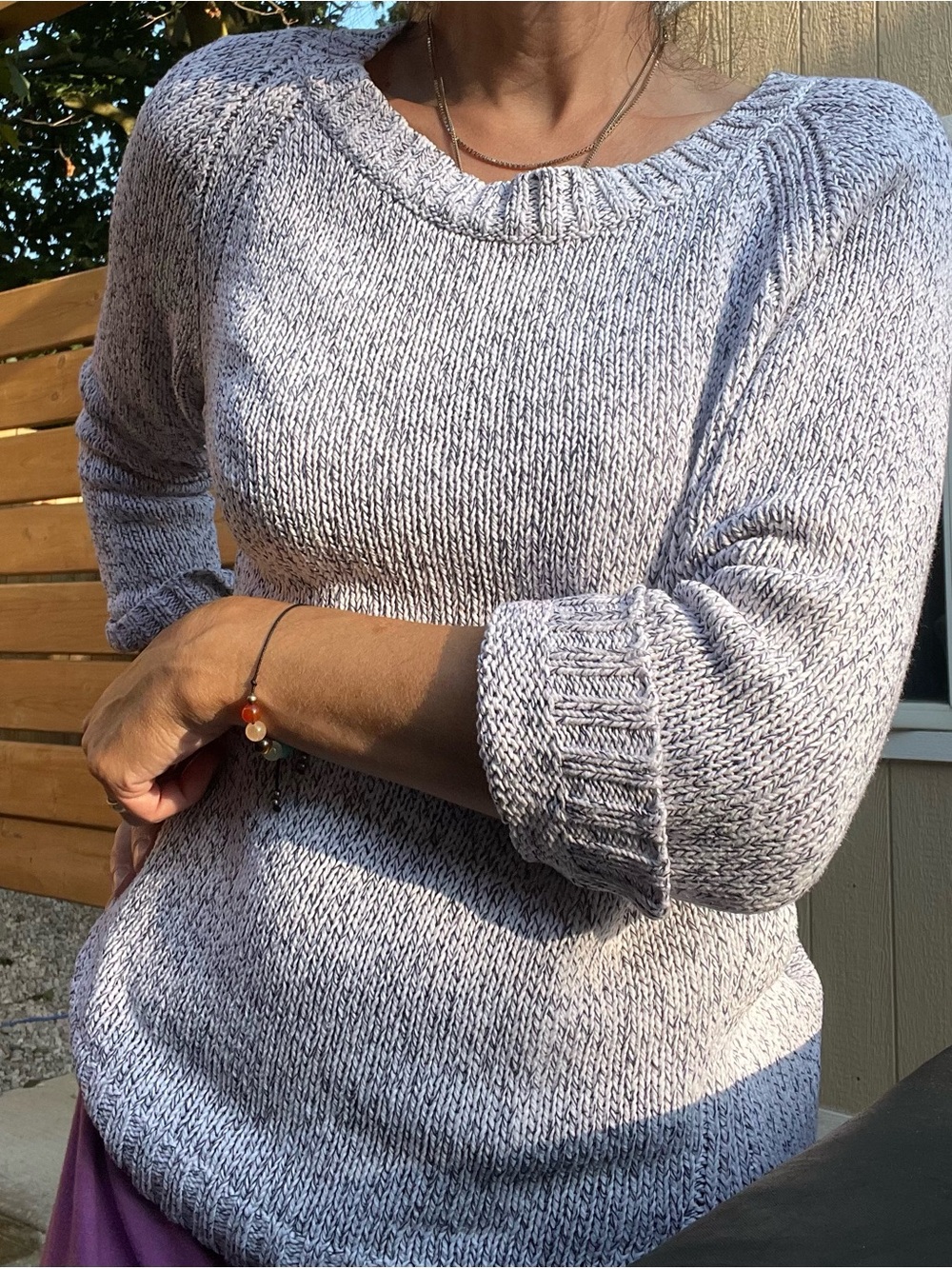 GAP Marled Crewneck Sweater -